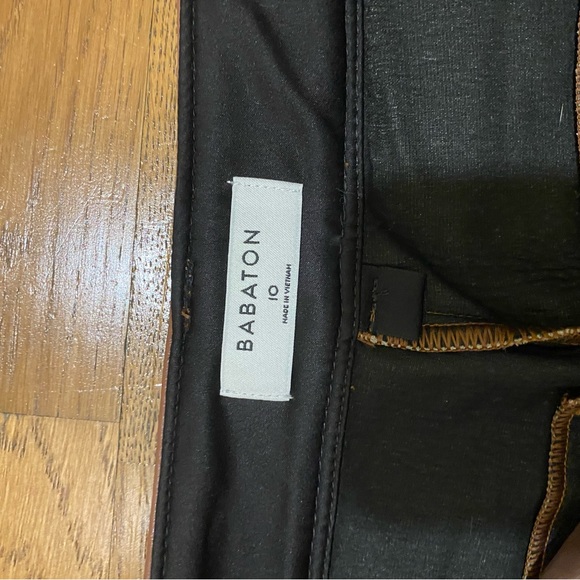Aritzia brown leather Command Pant - Picture 4 of 4